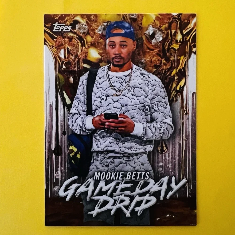 2026 Topps Series 1 Celebration‎ Mookie Betts Gameday Drip GD-16 Dodgers